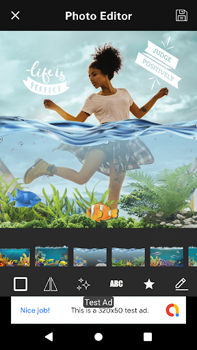 3D Water Photo Frames Screen 2