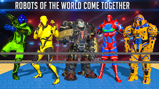 Ultimate Robot Ring Boxing 3d