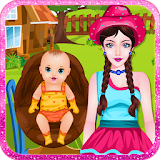 Country Mom Baby Care Games icon