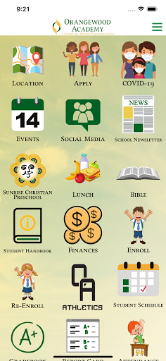 Android application Orangewood Academy screenshort