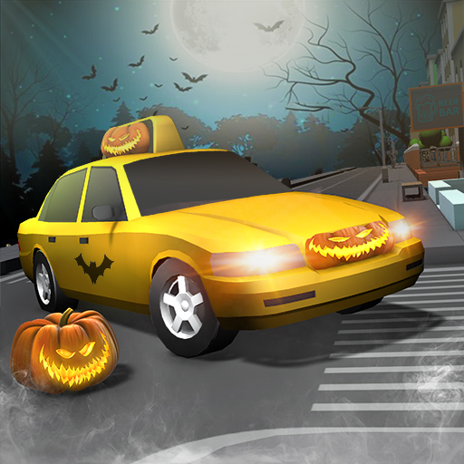 Taxi Driving Pick Up Game logo