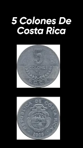 5 Colones De Costa Rica