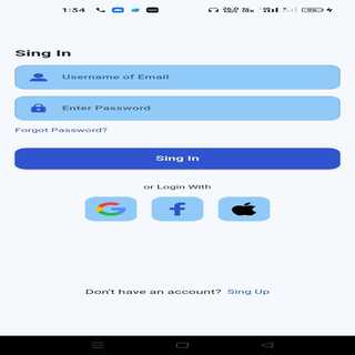 Finpay Screen 2