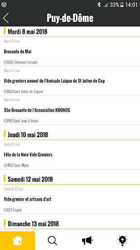 Vide-greniers et brocantes Screen 2