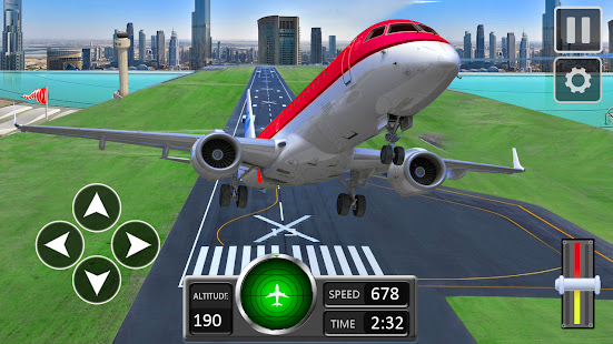 Airplane Game:Flight Simulator Varies with device screenshots 1