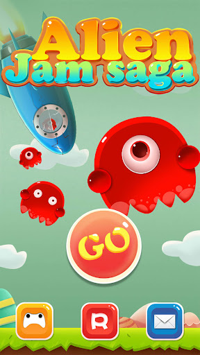 Android application Alien Jam Saga - puzzle games screenshort
