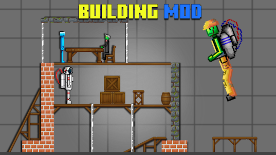 Pixel Sandbox: People Ragdoll