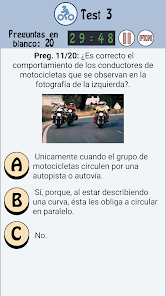 Captura 12 Test Conducir Motocicleta 2023 android