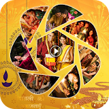 Diwali Photo Video Movie Maker with Music icon