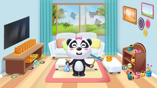 Panda Kute: Cleanup Life