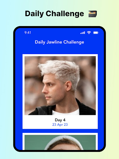 Screenshot of Jawline exercises and mewing