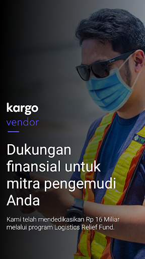 Android application Kargo Vendor screenshort