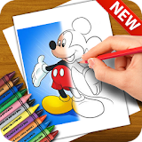 Learn to Draw Mickey Mouse Characters icon