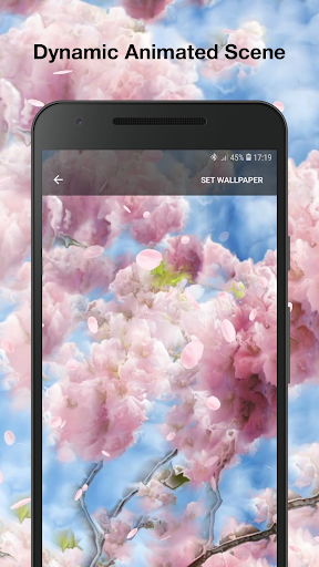 Falling Petals Live Wallpaper Screen 2