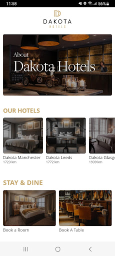 Android application Dakota Lifestyle screenshort