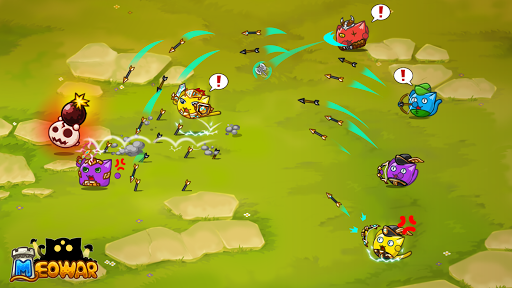 Meowar - PvP Cat Merge Defense Screen 2