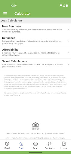 Screenshot of Cabrales Mortgage