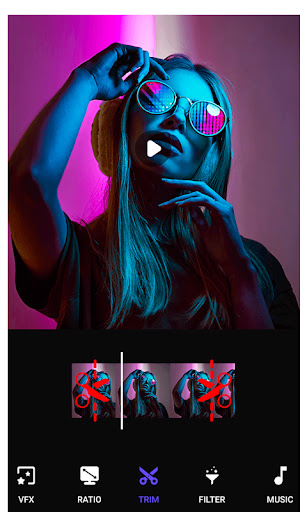 Glitch Video editor Screen 3