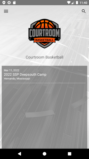 Android application Courtroom Hoops screenshort