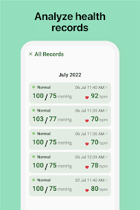 Blood pressure app: BP Logger 4