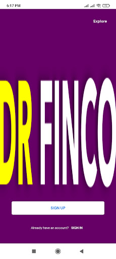 Android application DRFINCO Solutions screenshort