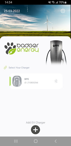 Android application BE Smart screenshort