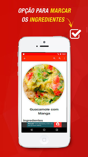 Receitas de Guacamole Screenshot 2 - AppWisp.com