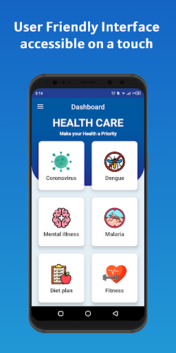 TWC - Digital Healthcare App Screen 2