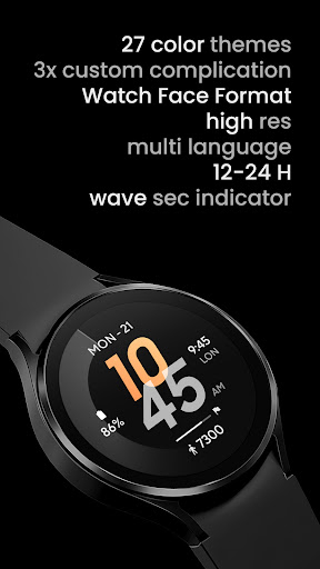 Pace PRO: Watch face Screen 2