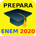 Cover Image of 下载 Prepara ENEM 2020 (Simulado e Redação) 4.7 APK