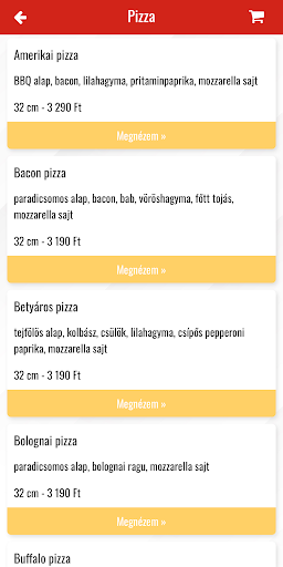 Roberto pizza Screen 2
