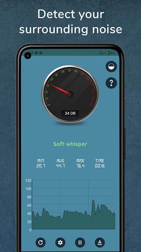 Noise Detector, Sound Detector Screen 2