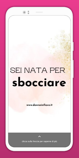 Android application Donne in Fiore screenshort