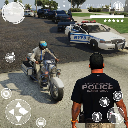 Police Bike Rider Police Bike logo