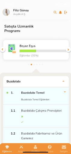 Arçelik Perakende Akademi Screen 2