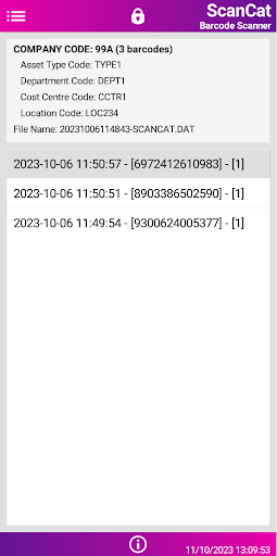 ScanCat Screen 3