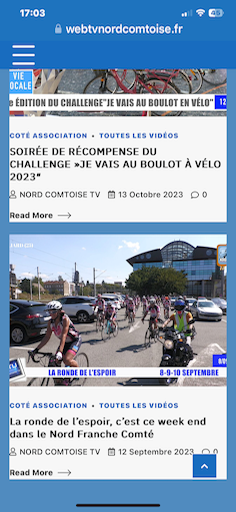 Android application COMTOISE TV screenshort