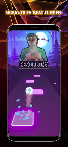 Peso Pluma Tiles hop Music 3D screenshot