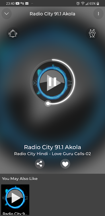 US Radio City 91.1 Akola App O - 1.1 - (Android)