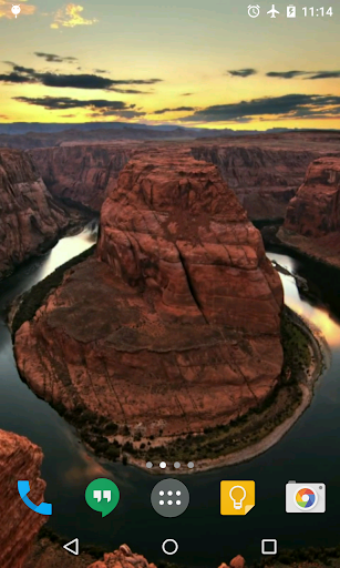 Grand Canyon Live Wallpaper Screen 2
