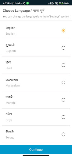 Android application Jasper Logistics screenshort
