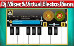Dj Mixer&Virtual Electro Piano Screenshot