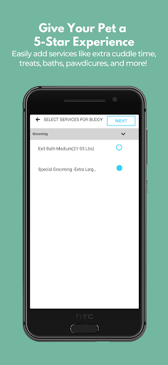 Screenshot of Custom Paws