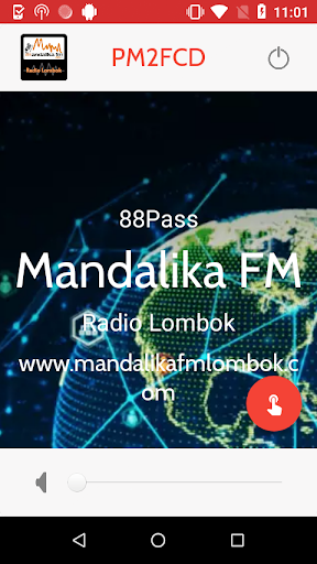 Android application Mandalika FM - Radio Lombok screenshort