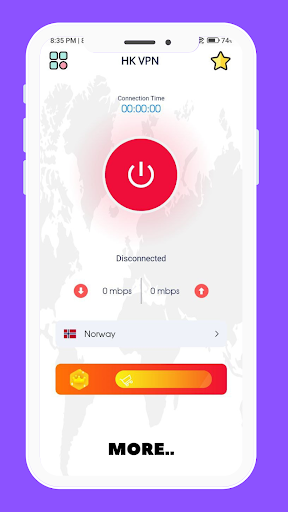 Android application HK VPN screenshort