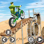 Cover Image of ดาวน์โหลด เกมจักรยาน: เกมแข่งรถผาดโผน 1.2.0 APK
