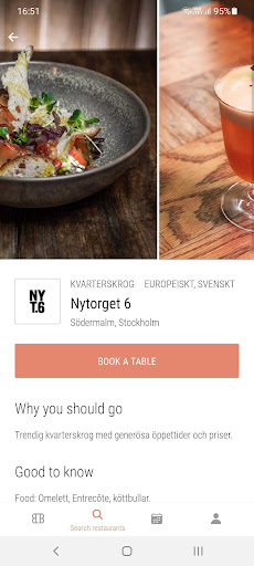 BokaBord - Restaurants Screen 3