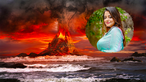 Volcanic Island Photo Editor