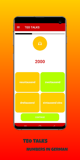 Teo Talks: Numbers in German Screen 2