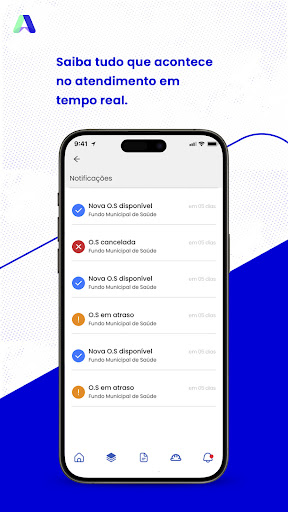 Arcke: App do Técnico Screen 3
